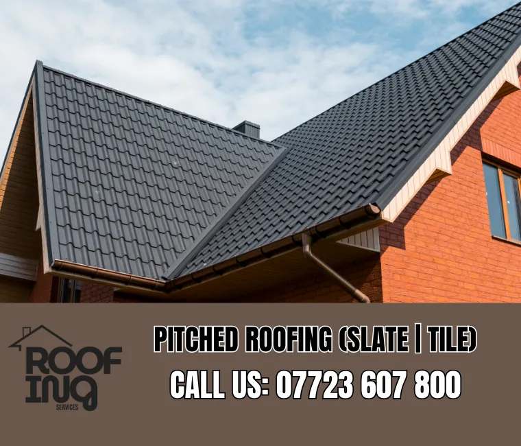 Pitched roof repairs and installation in Fowey