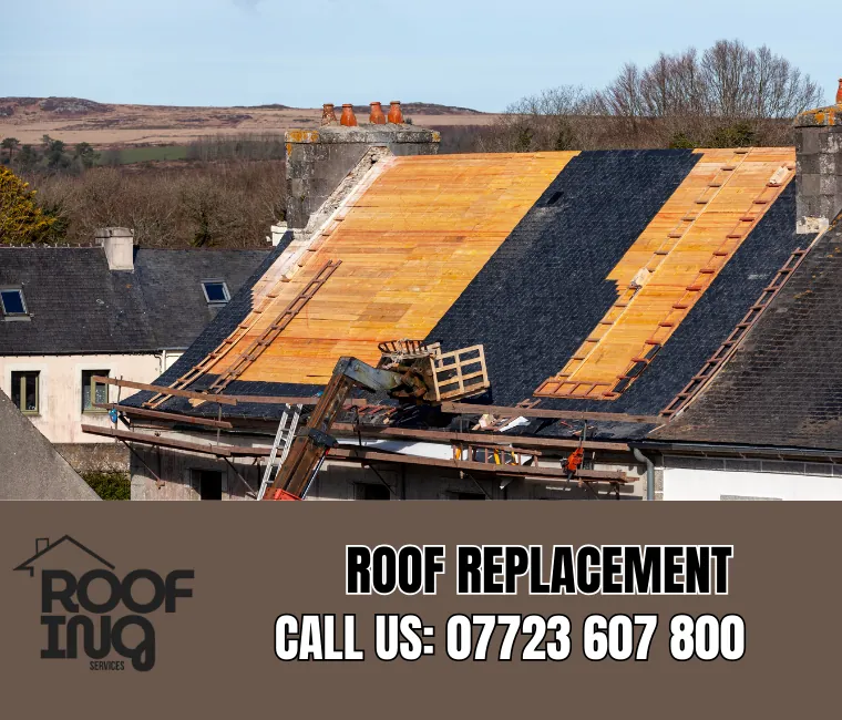 Complete roof replacement in Fowey